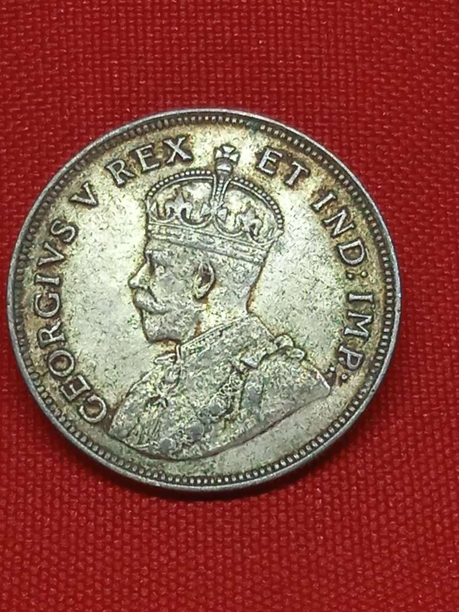 1924 EAST AFRICA SILVER ONE SHILLING