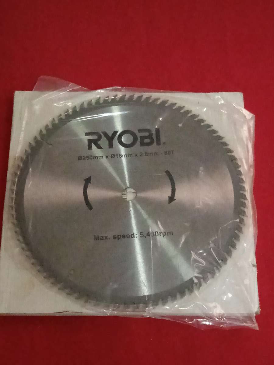 RYOBI 250MM X 16MM BLADE