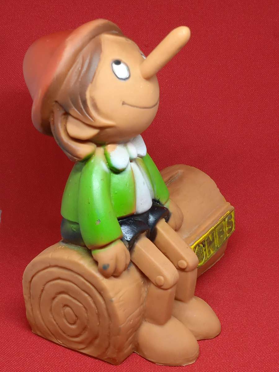 NBS PINOCCHIO MONEY BOX by PRIMA TOYS from the 1979 Apollo film