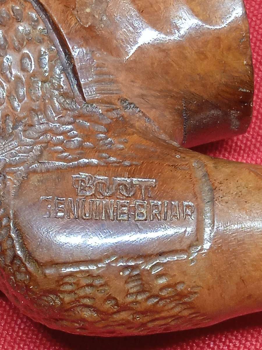 VINTAGE GENUINE BRIAR BOOT SMOKING PIPE