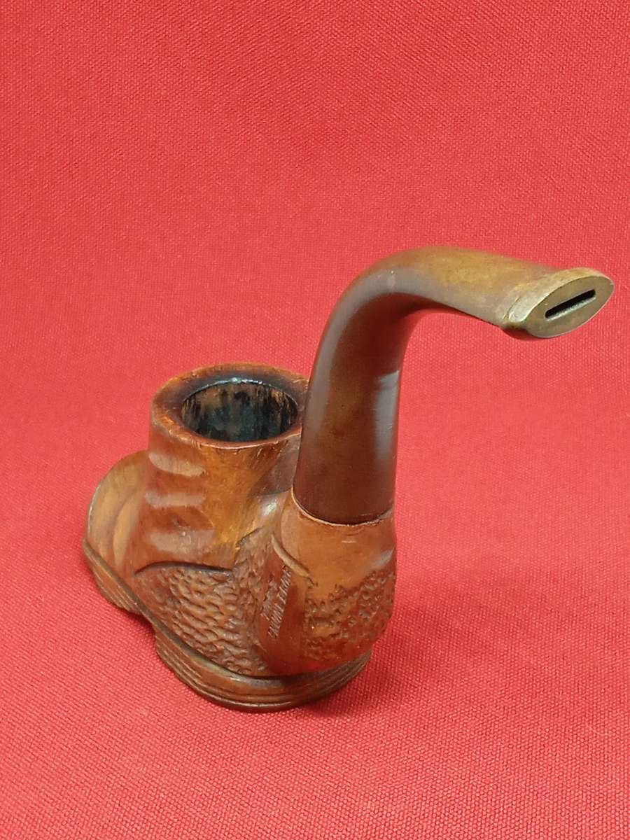 VINTAGE GENUINE BRIAR BOOT SMOKING PIPE