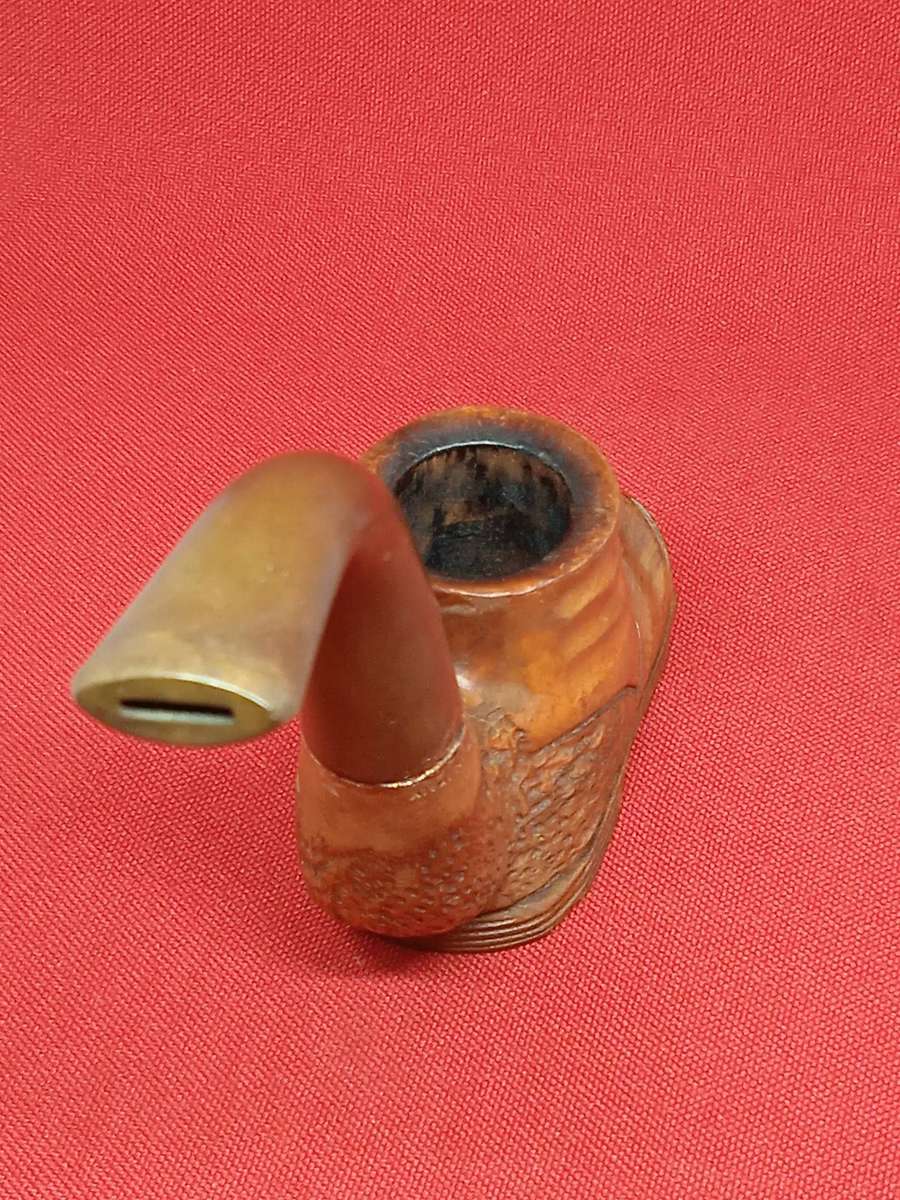 VINTAGE GENUINE BRIAR BOOT SMOKING PIPE