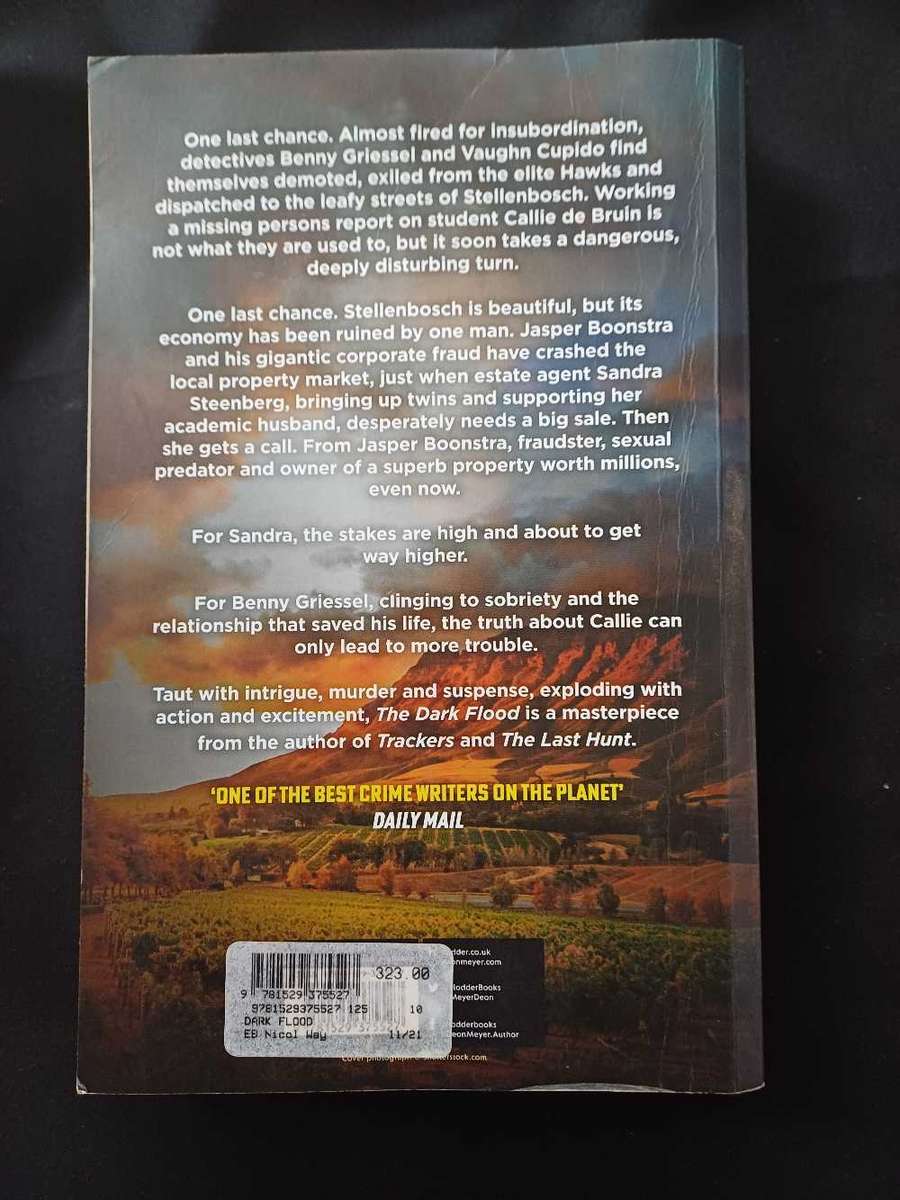 DEON MEYER - THE DARK FLOOD BOOK