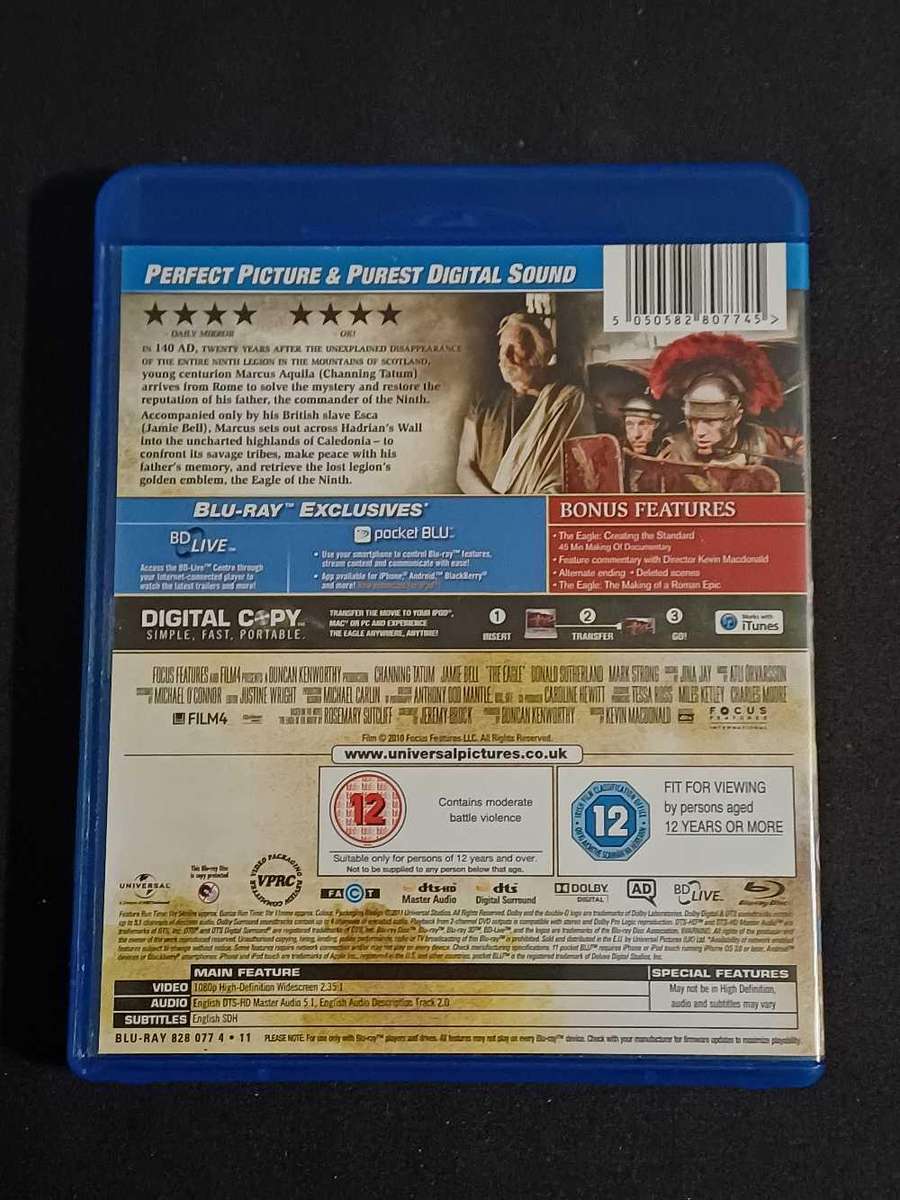 THE EAGLE - BLU- RAY + DVD