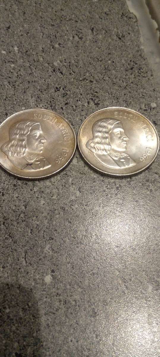 2x RSA SILVER R1 ENG. 1966. WOW.