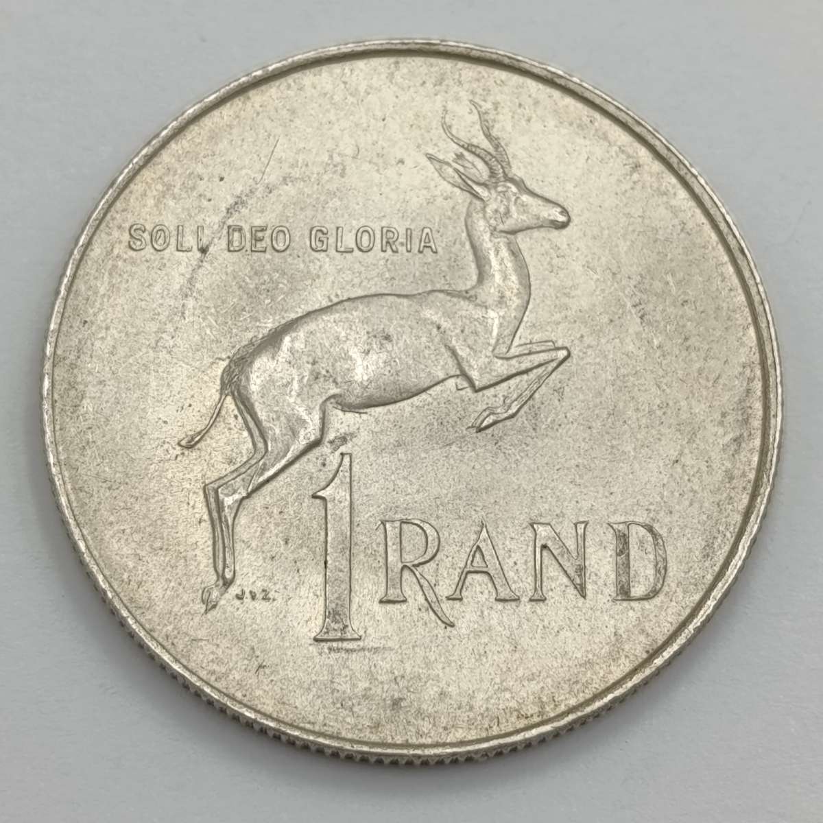 South Africa 1966 silver R1 Tagged EAR variety