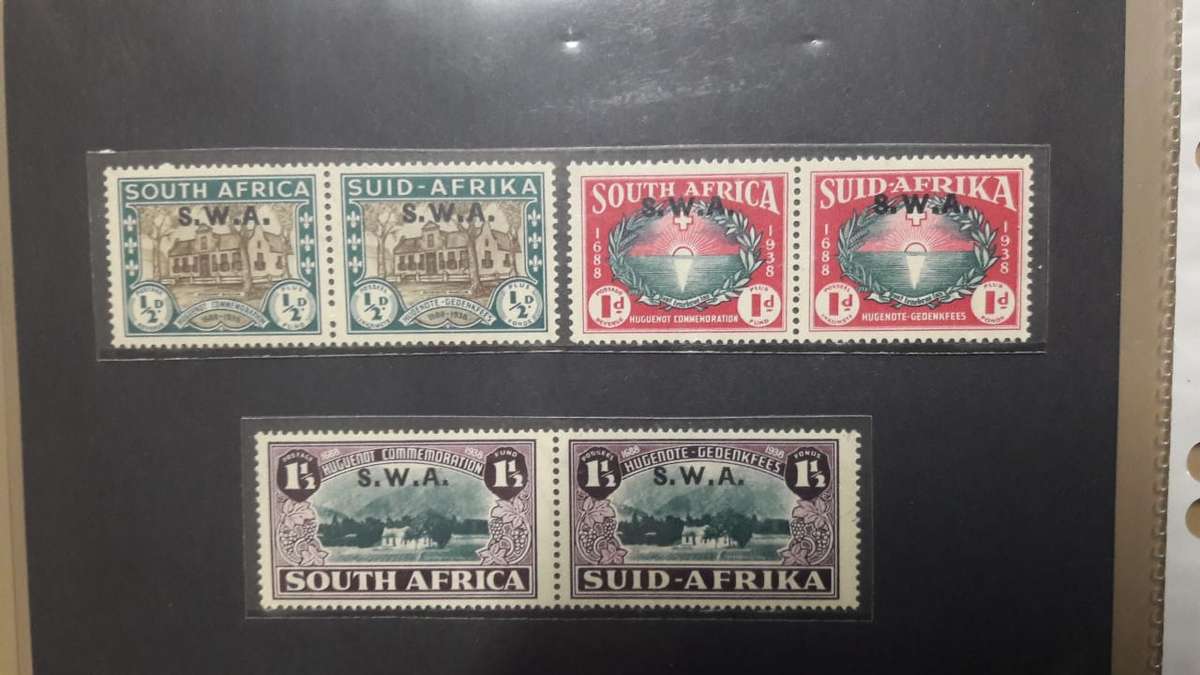 S.W.A UNION OF SA: 1939: HUGUENOT: COMPLETE SET