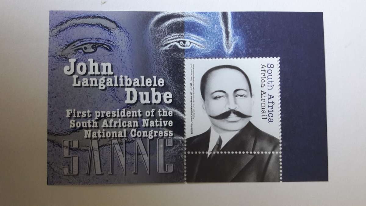 RSA 2014 John Dube Sheetlet mint