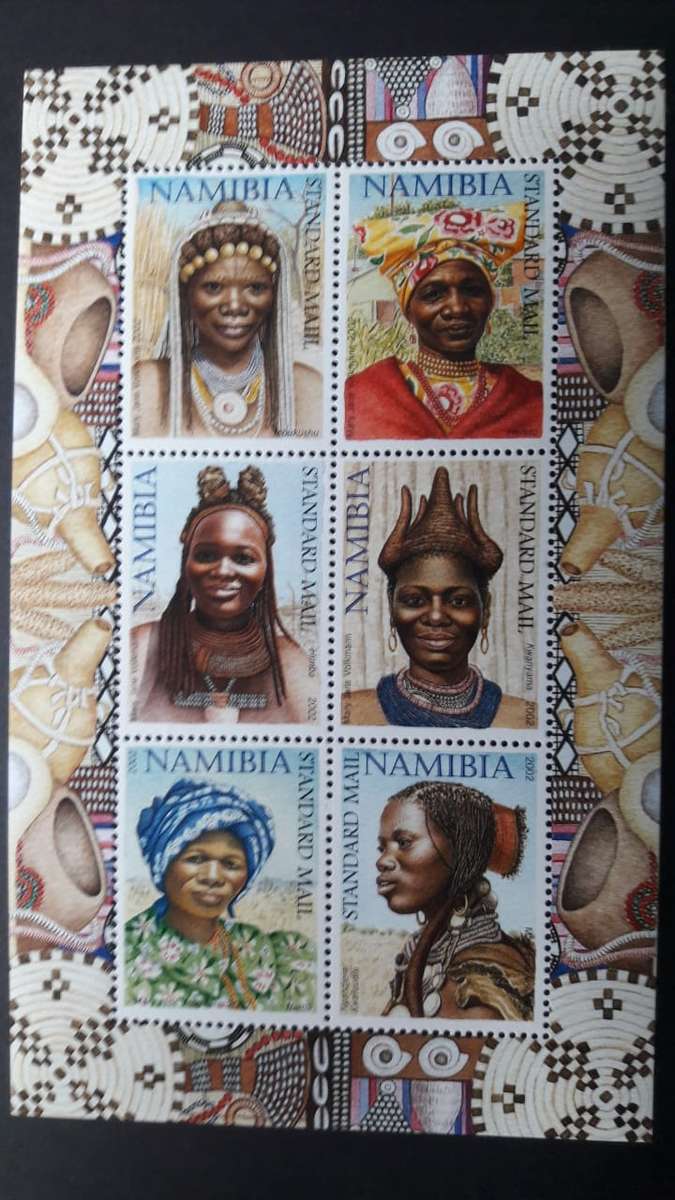 Namibia - Set of 2 Miniature Sheets - 2002 - MNH - Corrected Reprint