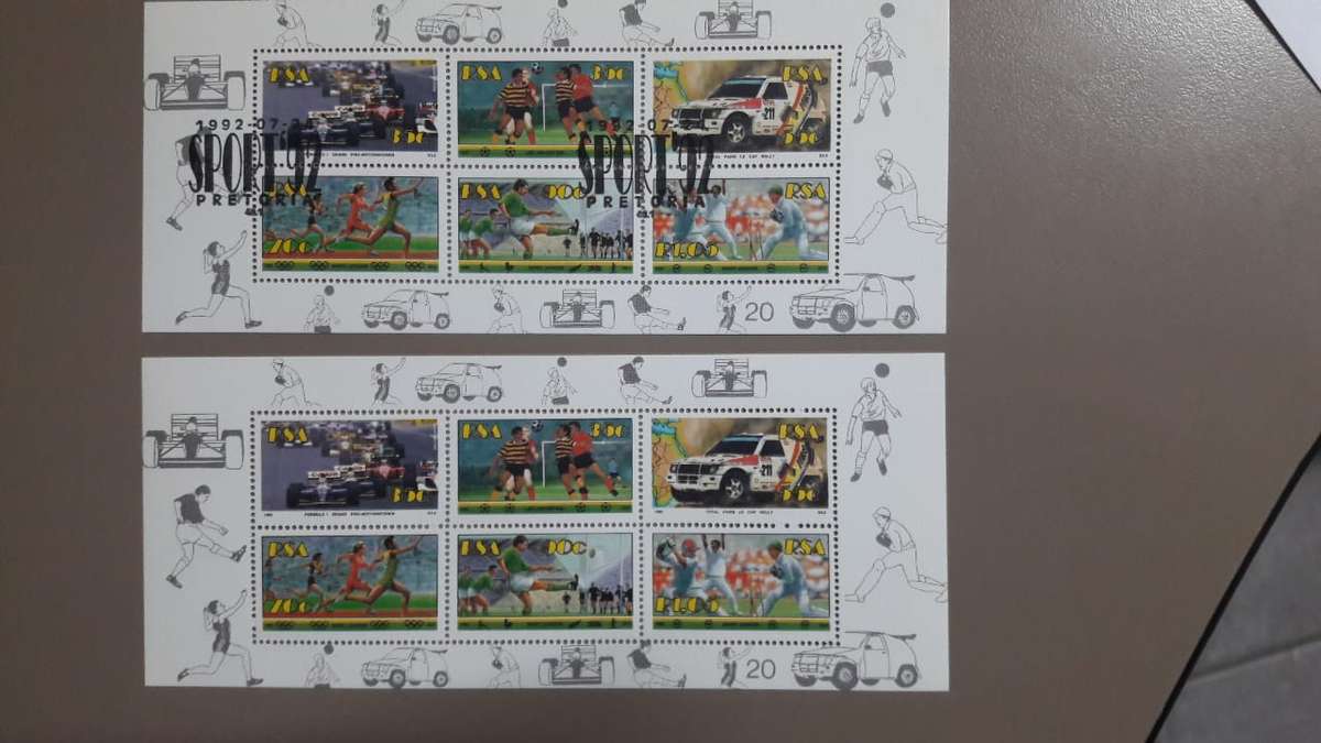 RSA - Miniature Sheet - 1992 - MNH + CTO