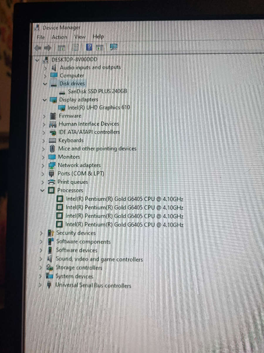 Pentium gold 10th gen mecer pc