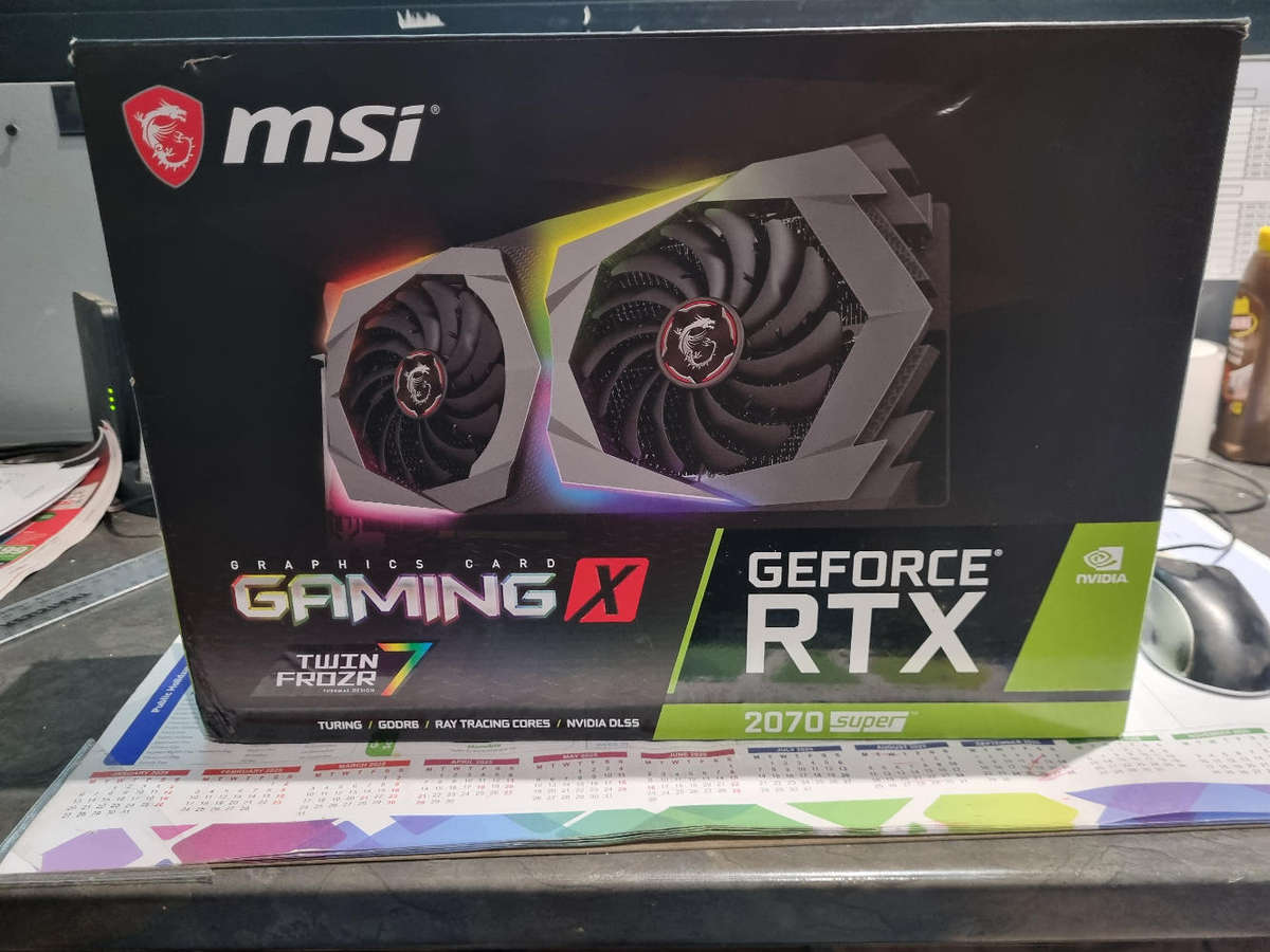Msi rtx 2070 super gaming x