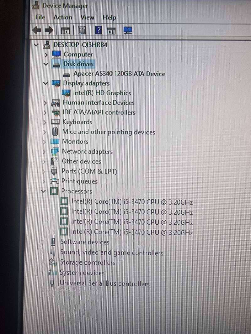 Computer and monitor