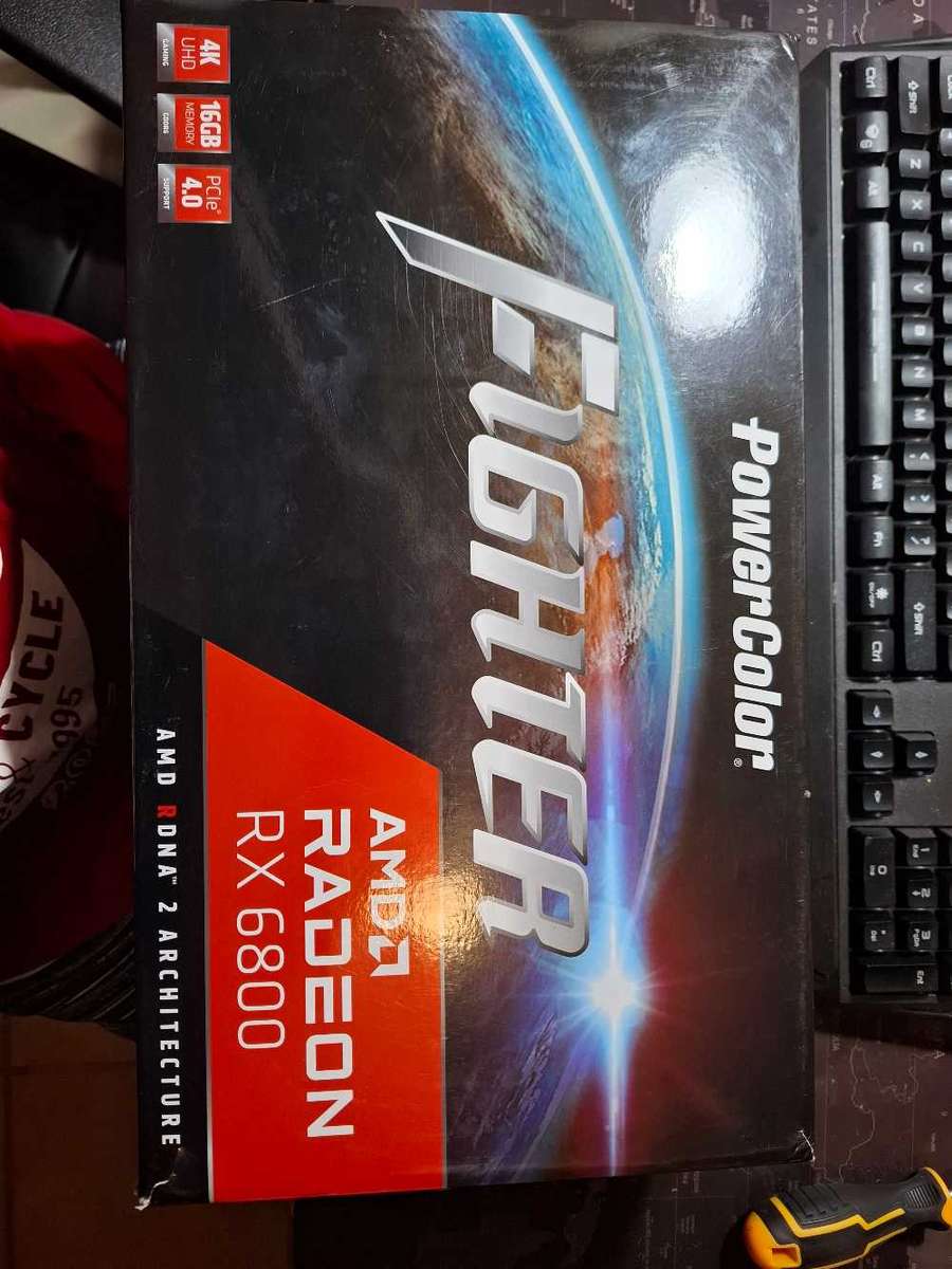 Faulty powercolor rx 6800 16gb gpu