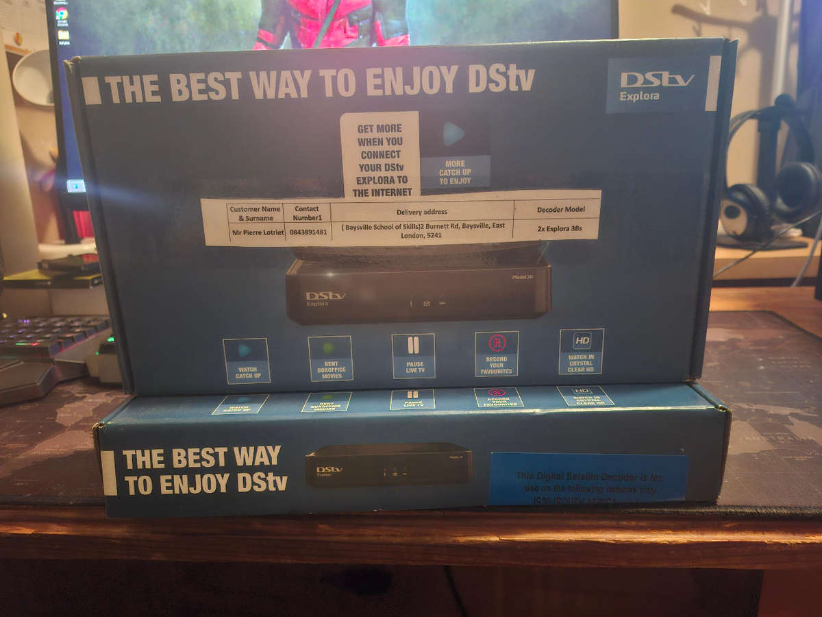 Dstv xplora 3bs decoder