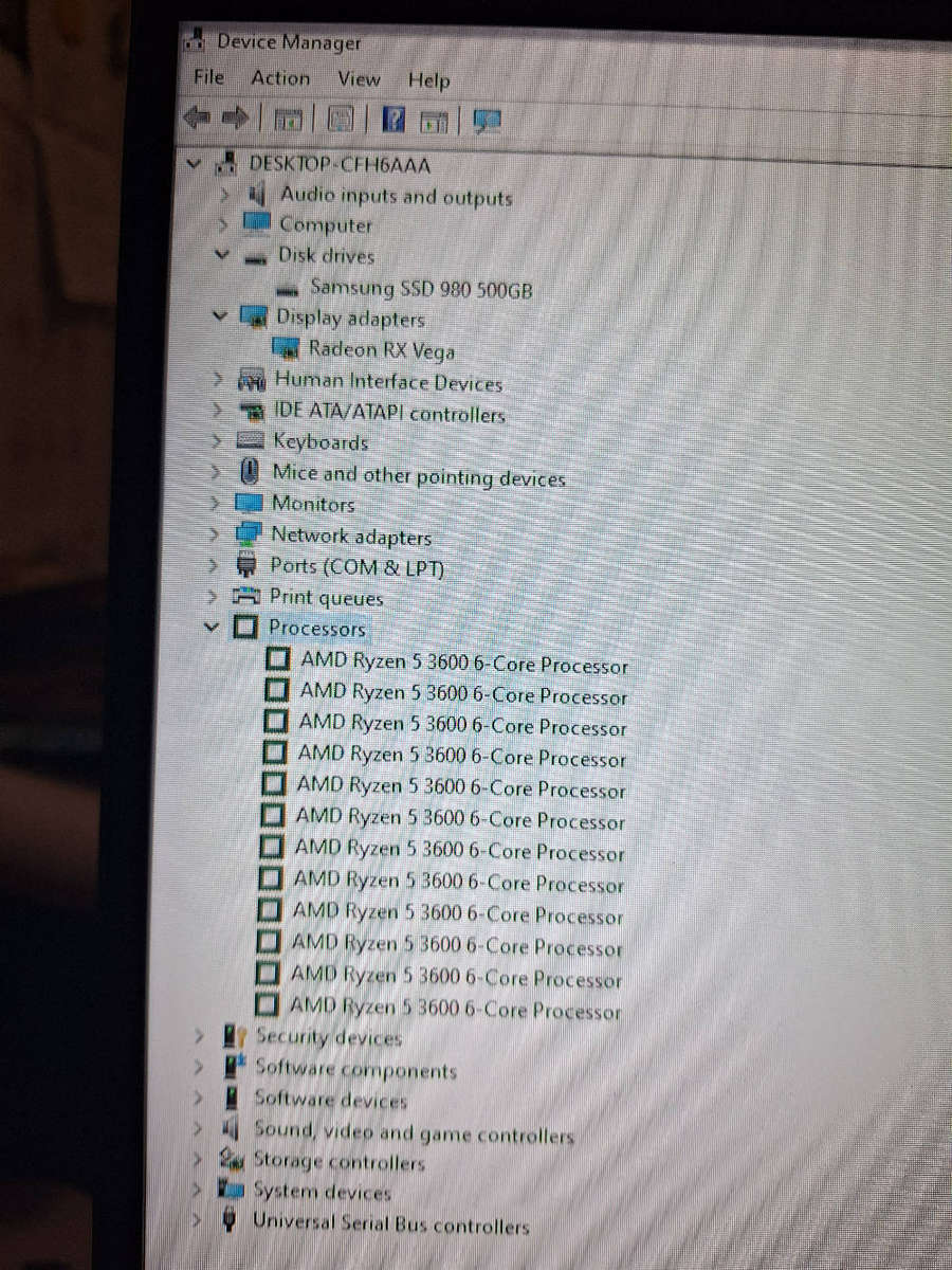 Ryzen 5 3600 gaming pc