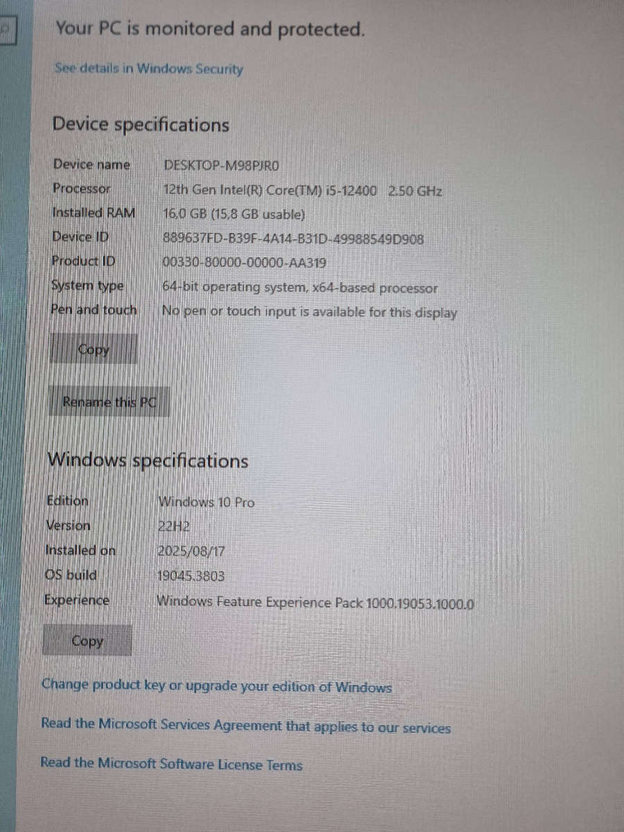 I5 12400 gaming computer