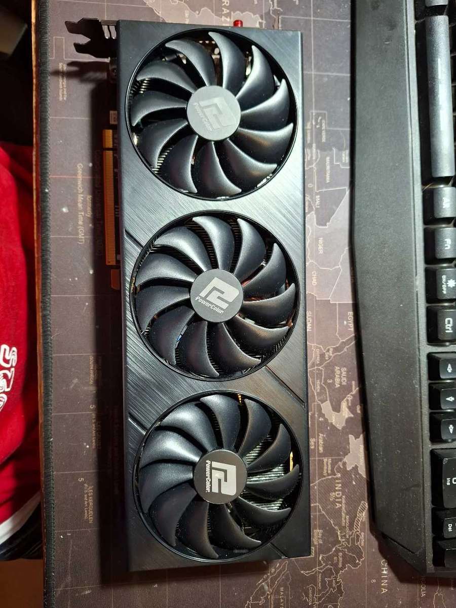 Faulty powercolor rx 6800 16gb gpu