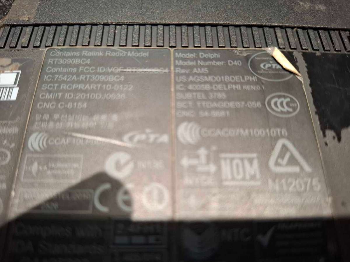 Faulty laptops for repairs