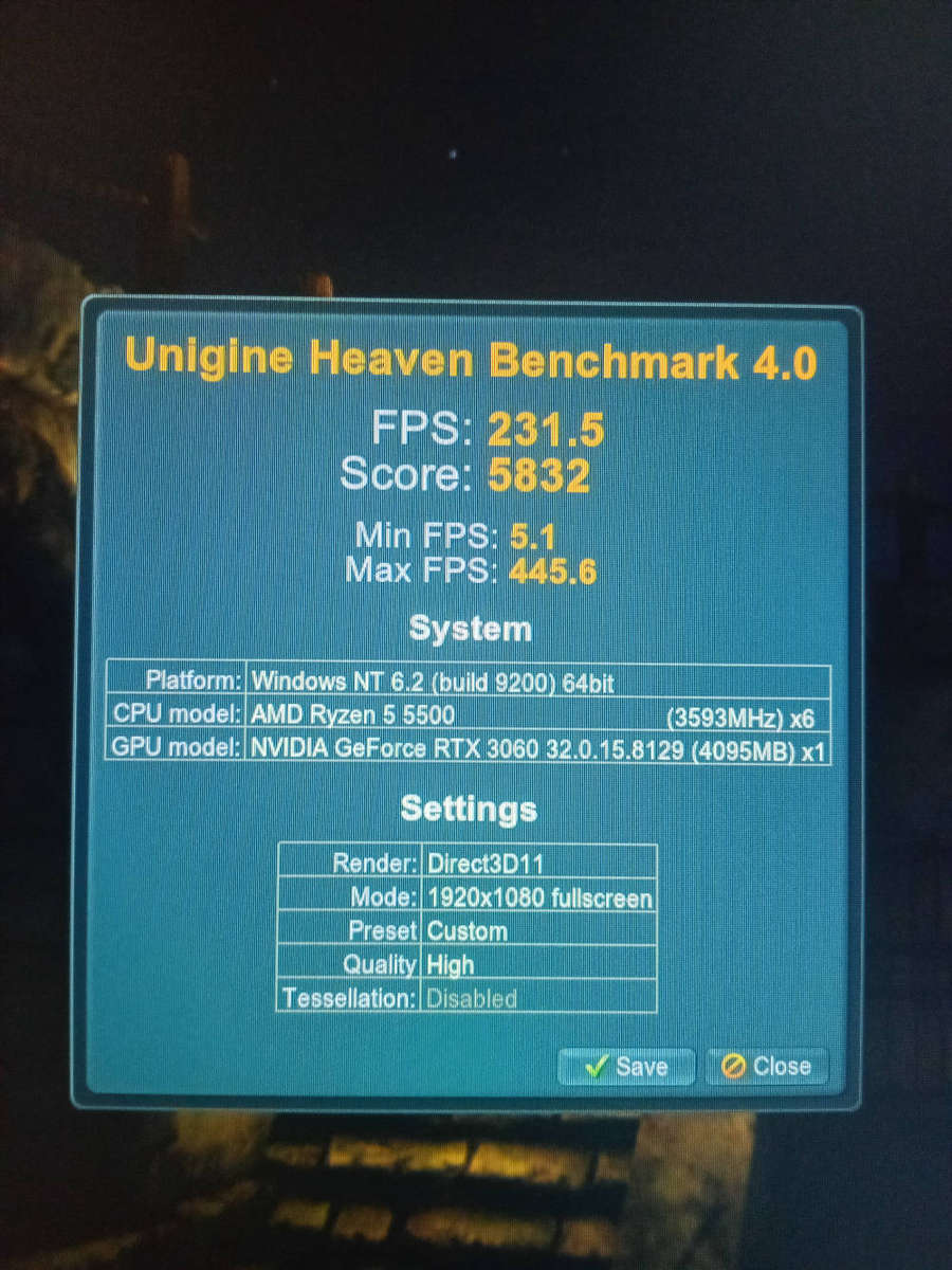 Ryzen 5 5500 rtx 3060 12gb gaming pc