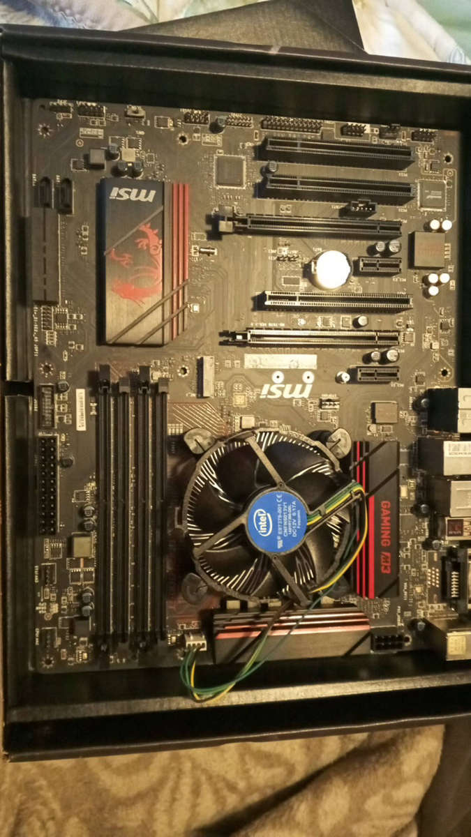 Motherboard cpu combo