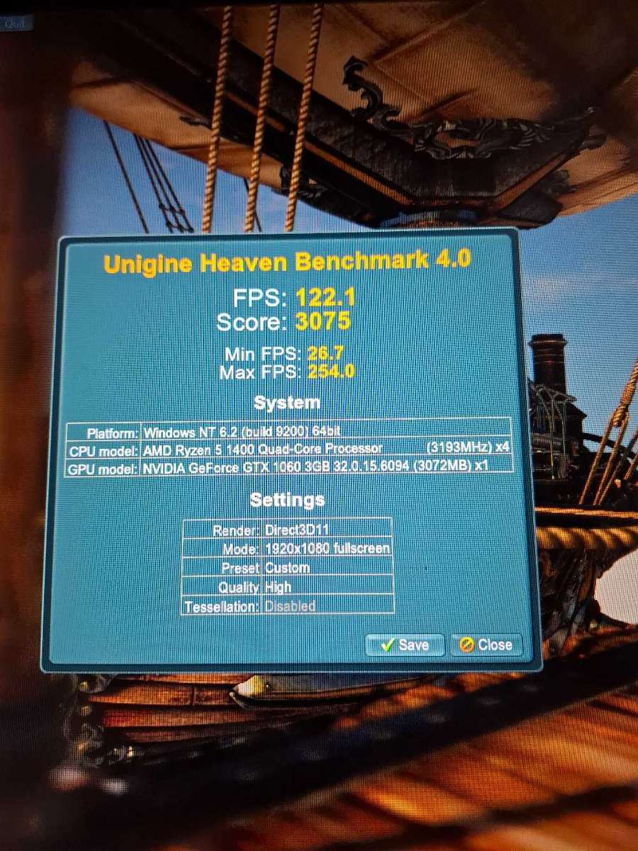 Ryzen 5 1400 gaming pc