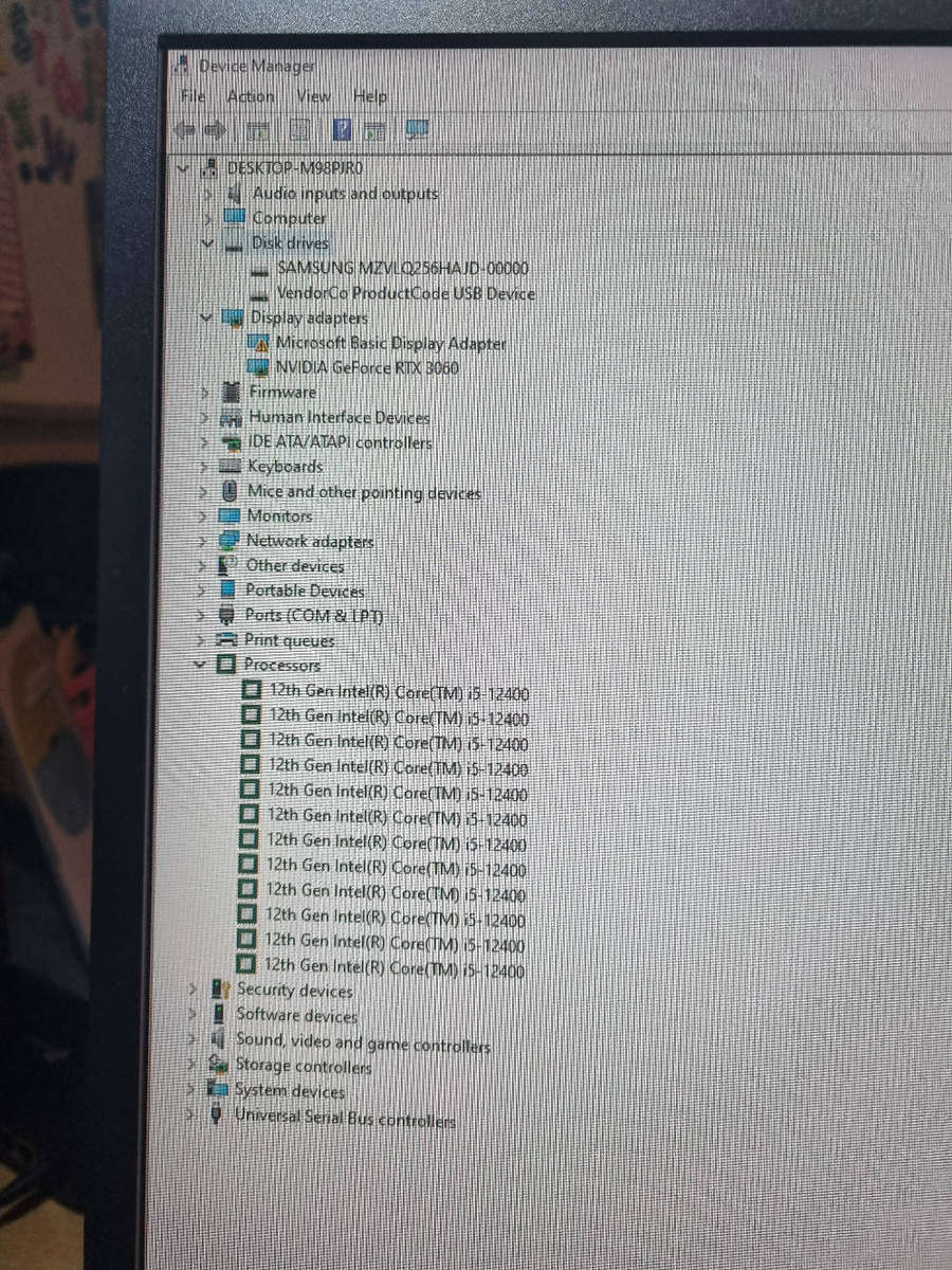 I5 12400 gaming computer