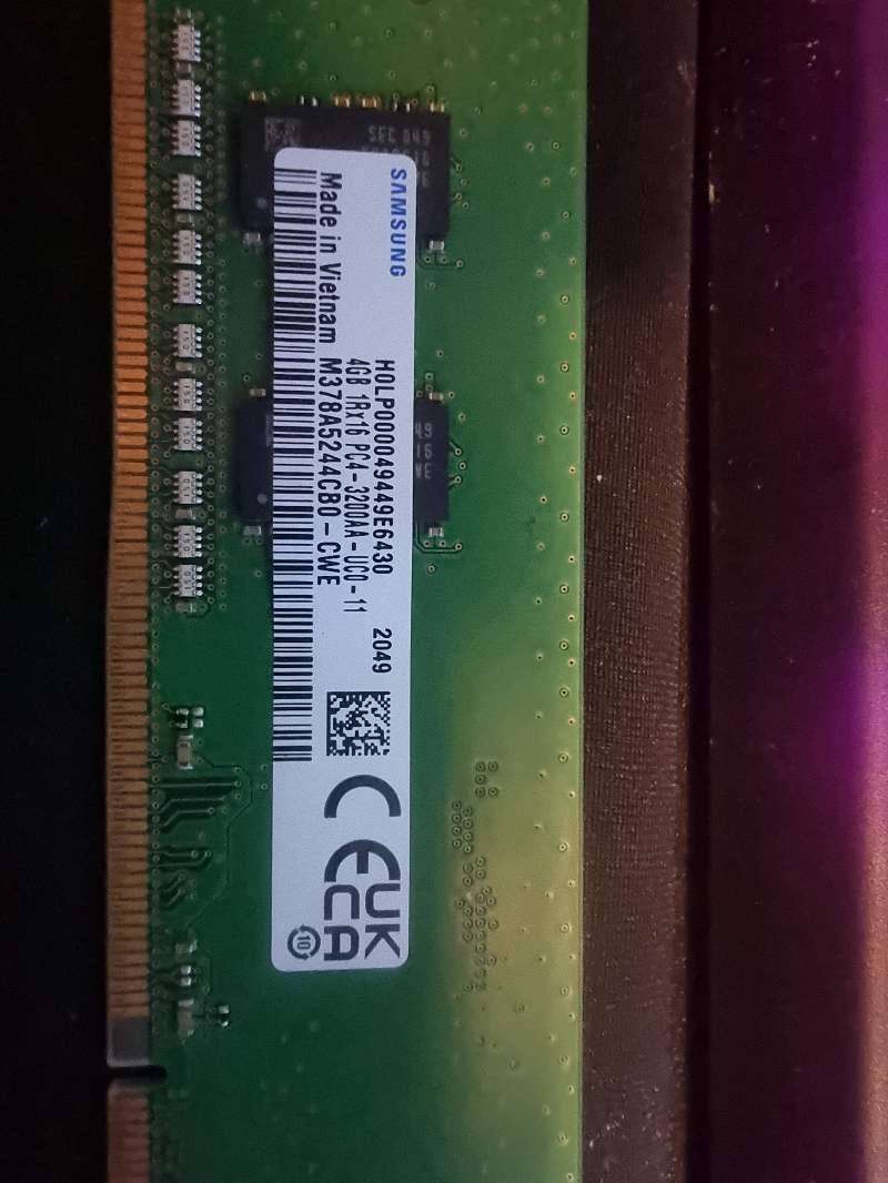 Samsung 4gb ddr4 ram