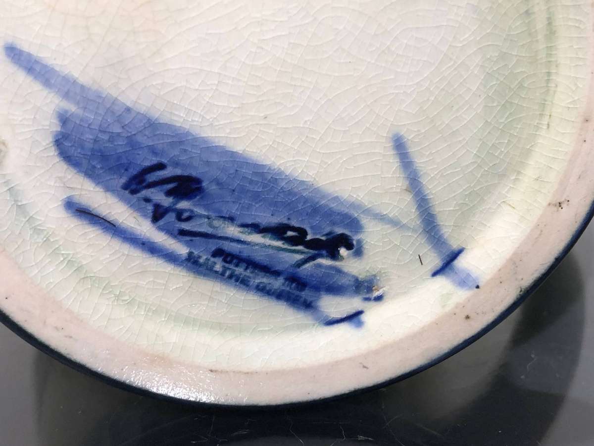 1937 Moorcroft King George VI & Queen Elizabeth Coronation Mug (pls read condition)