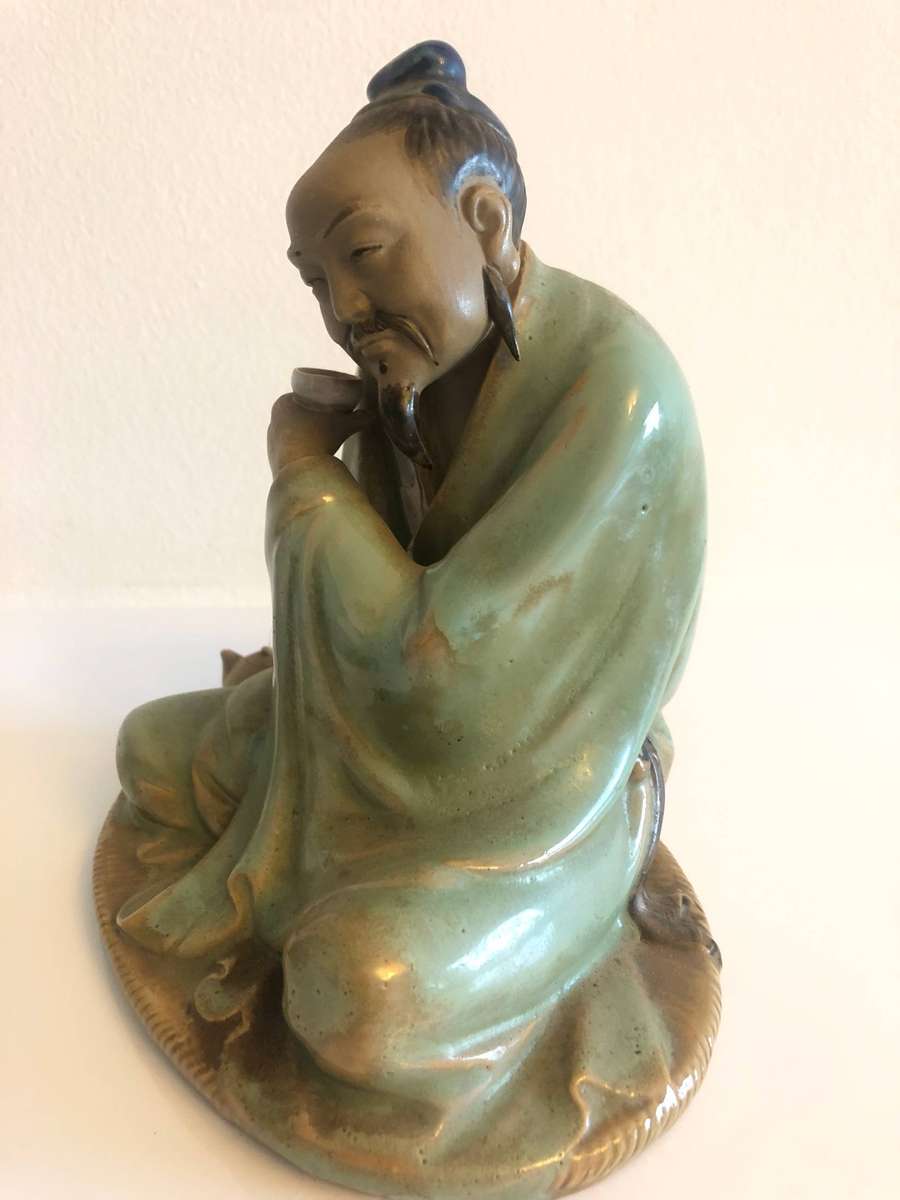 A Set of Chinese Shiwan Ceramic Figures