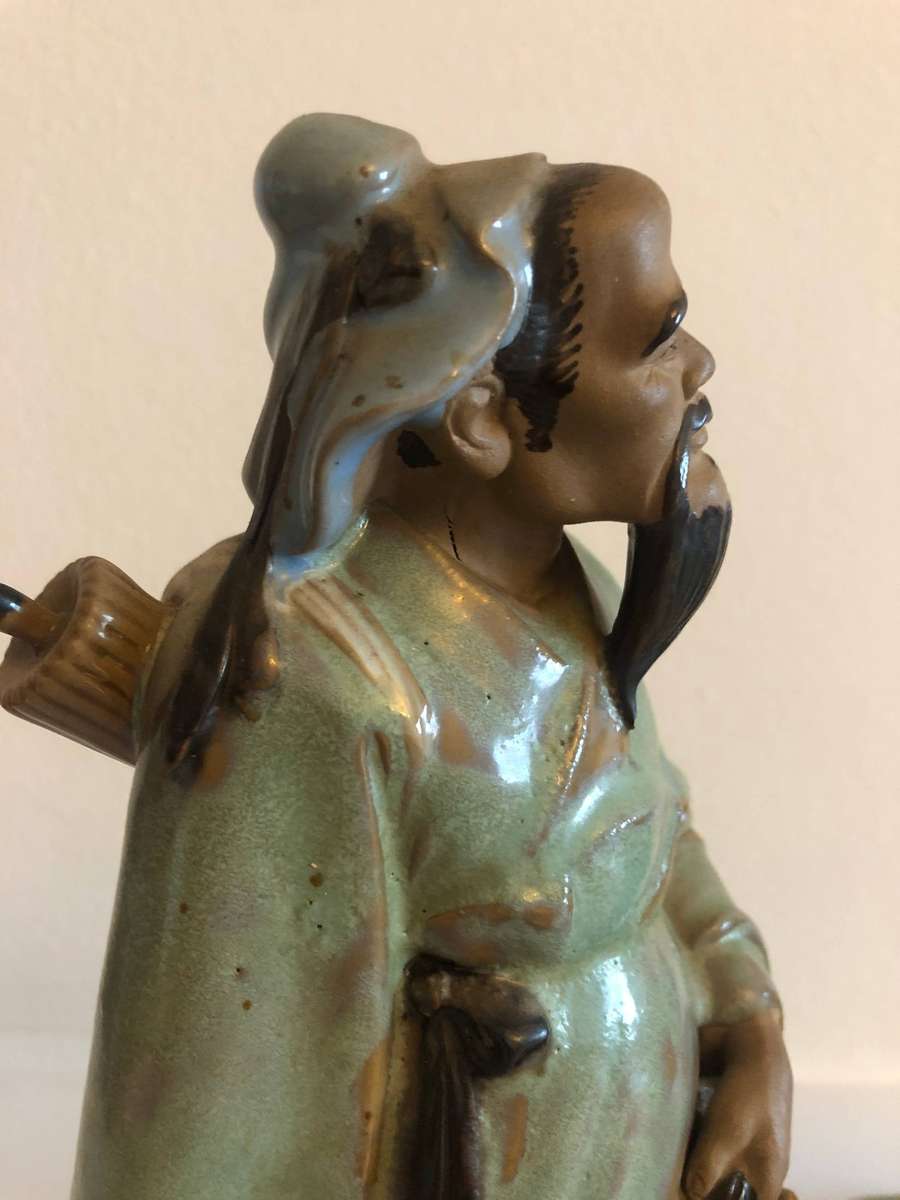 A Set of Chinese Shiwan Ceramic Figures