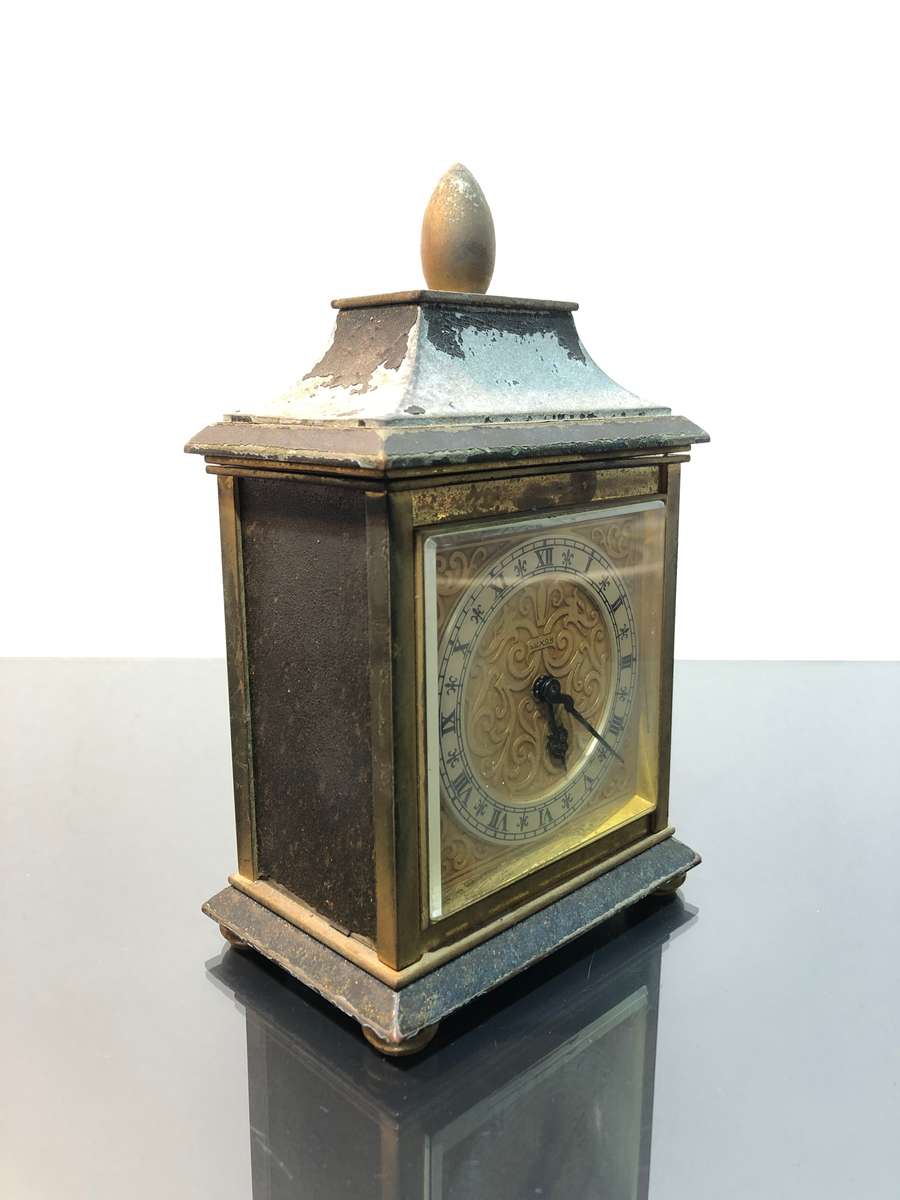 A Vintage Luxor Carriage Alarm Clock