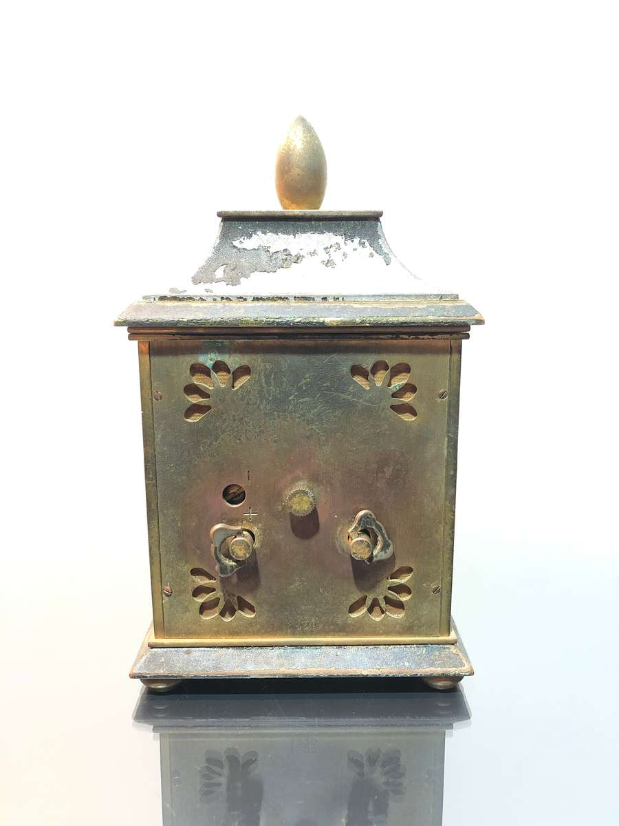 A Vintage Luxor Carriage Alarm Clock