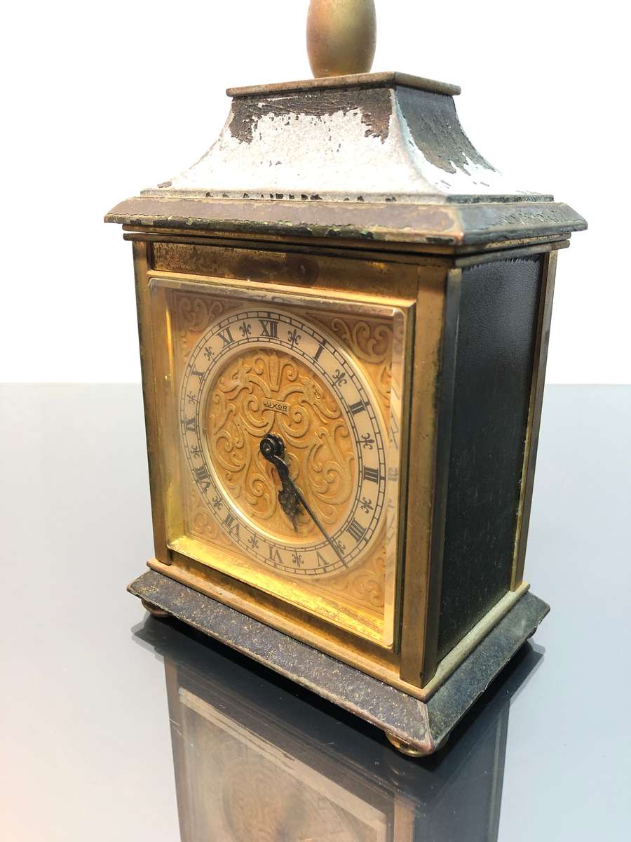 A Vintage Luxor Carriage Alarm Clock