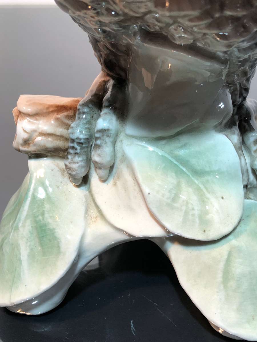 Rare Vintage West German W. Goebel Porcelain Parrot