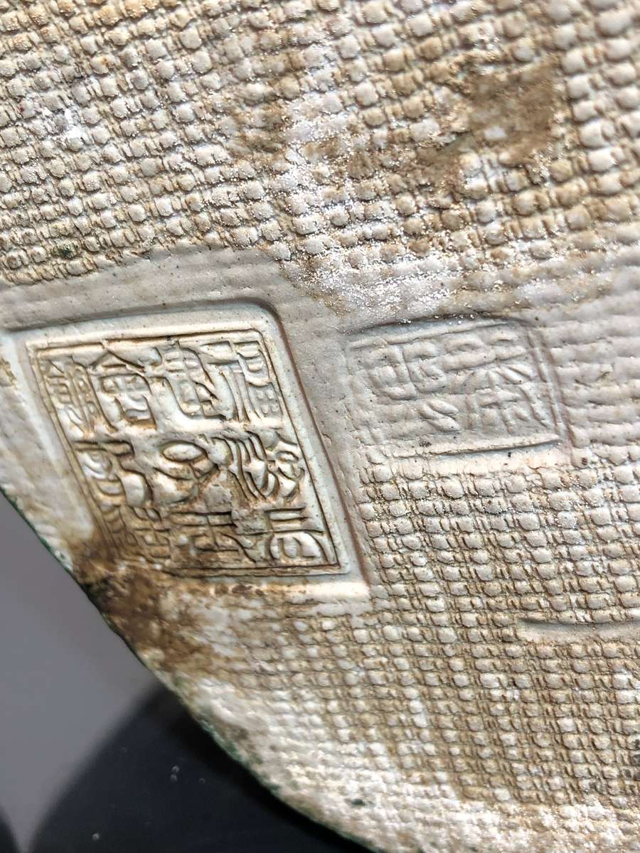 A Trio of Chinese Emperor Porcelain Statues