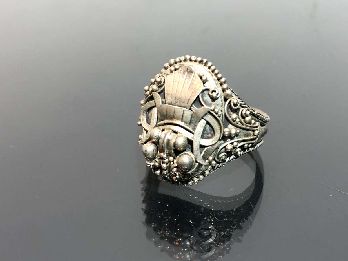 Indonesian Scared Ranga Ring in Silver 925