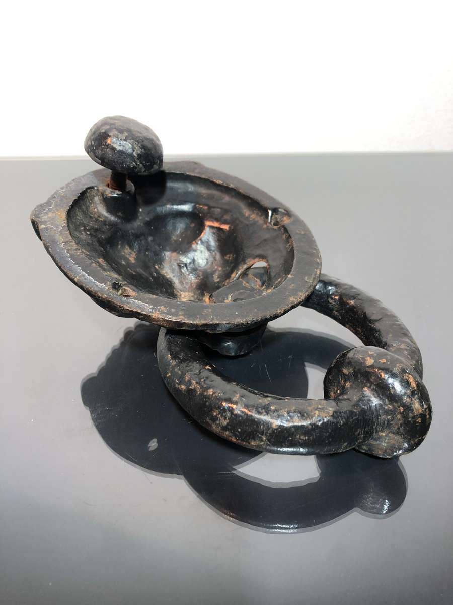 Architectural Salvage! Antique Georgian Style Solid Bronze Door Knocker
