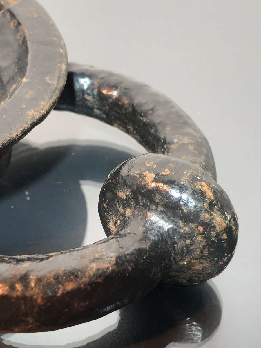 Architectural Salvage! Antique Georgian Style Solid Bronze Door Knocker