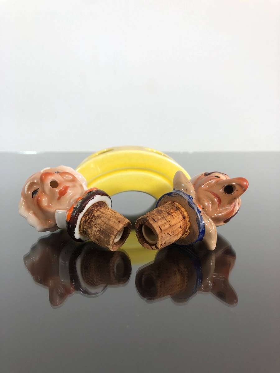 A Set of Whimsical Collectable Goebel Bottle Stoppers