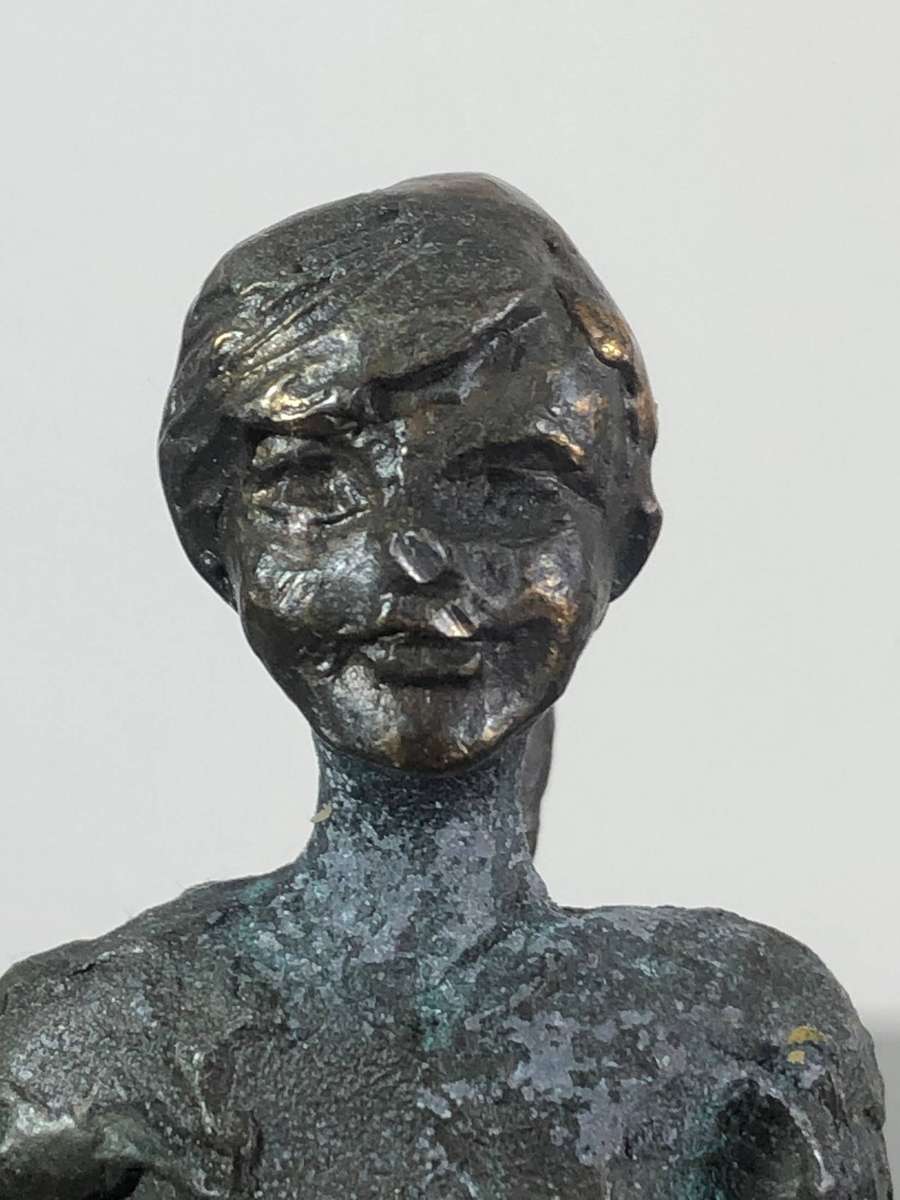 Three Miniature Bronze Sculptures from Dutch Artist Cory Ammerlaan