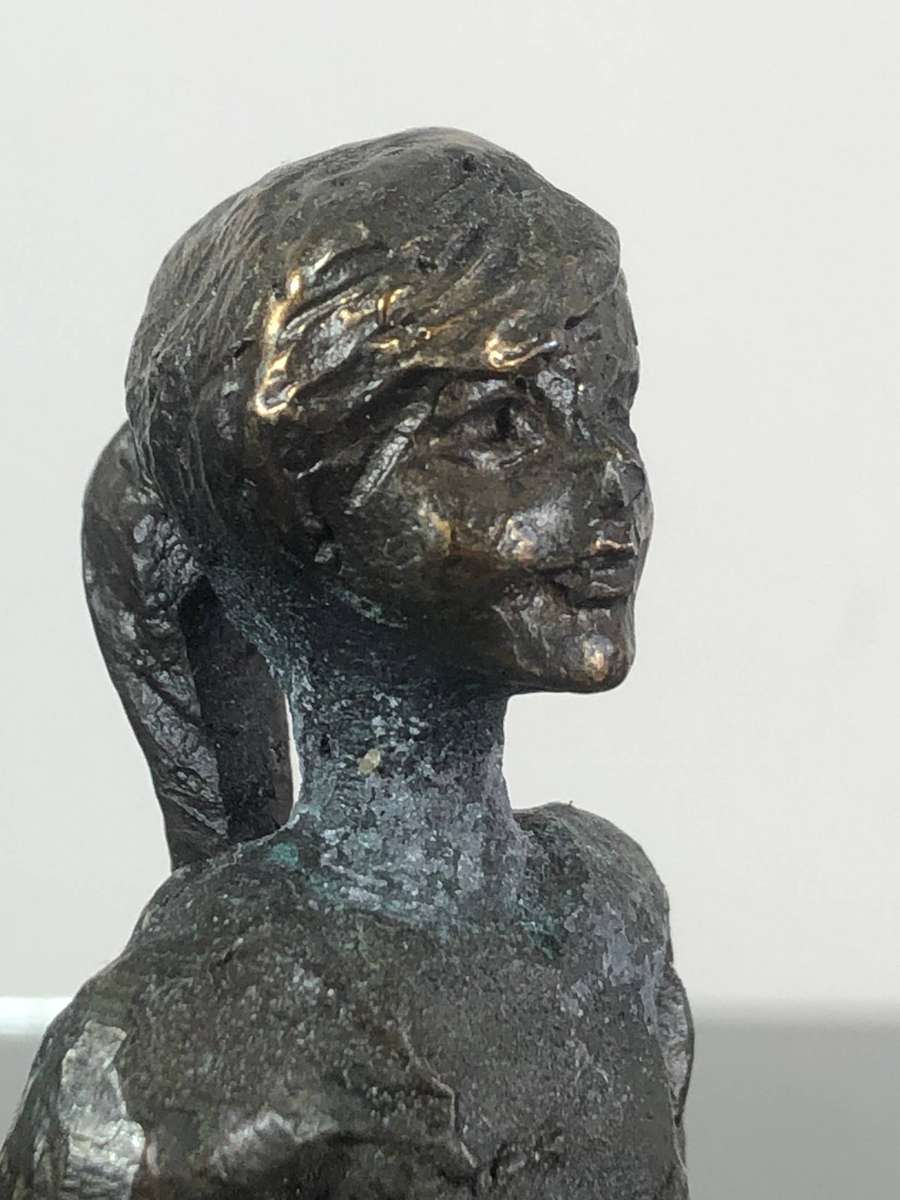 Three Miniature Bronze Sculptures from Dutch Artist Cory Ammerlaan