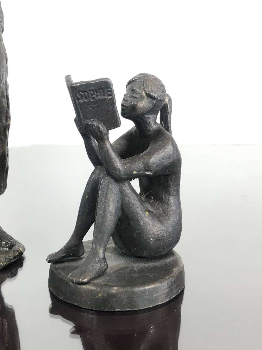 Three Miniature Bronze Sculptures from Dutch Artist Cory Ammerlaan