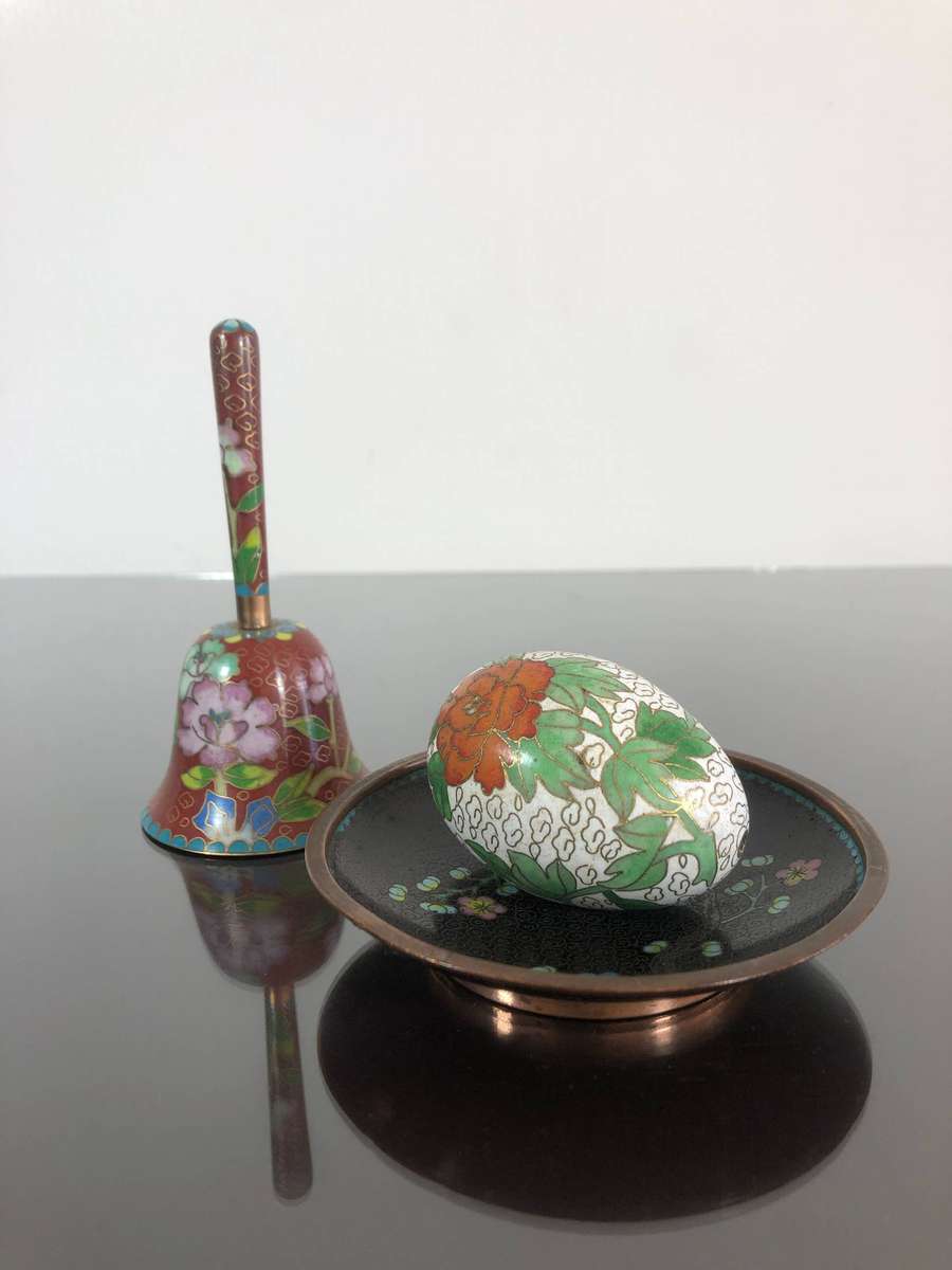 Various Chinese Cloisonné Items