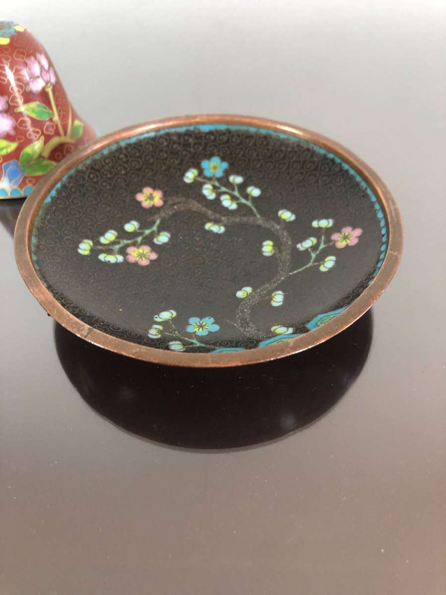Various Chinese Cloisonné Items