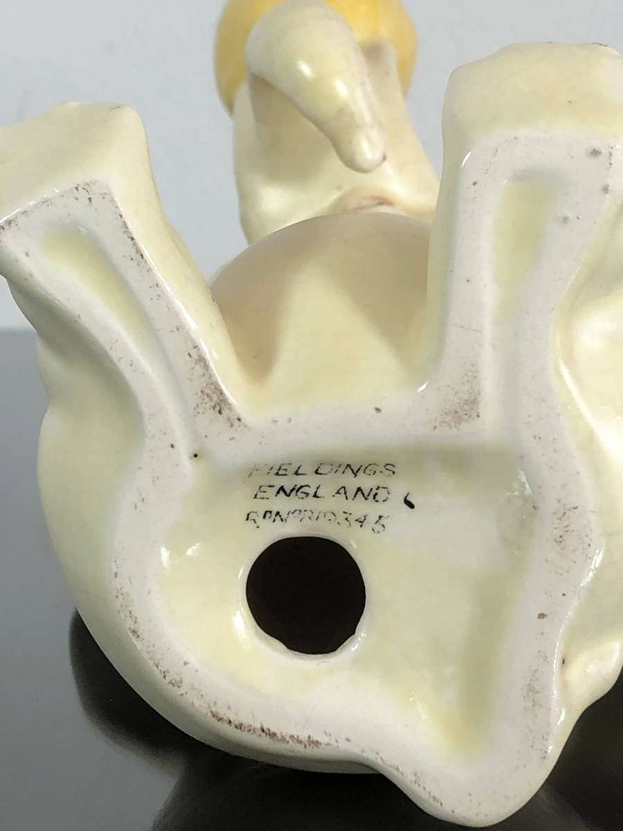 Art Deco Period Crown Devon Feildings Porcelain Circus Elephant