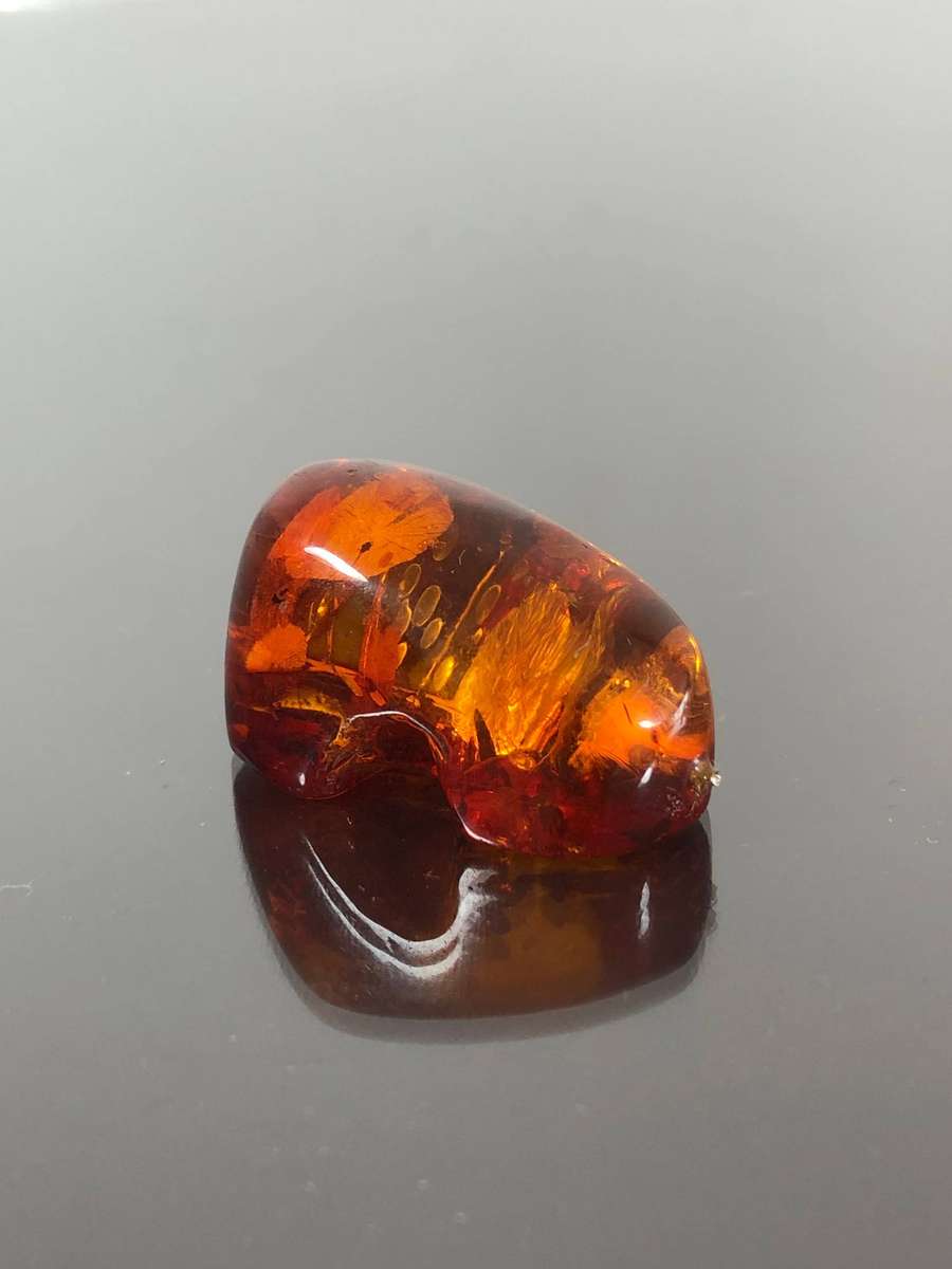 A Rare Antique Baltic Amber Pendant. ***Please Read Description ***