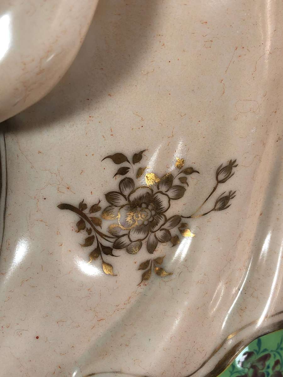 A Large Chinese Famille Rose Porcelain Figurine ***please read condition***