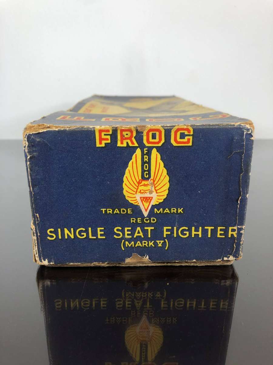 Vintage 1950s FROG Mark V Airplane Toy in Original Box