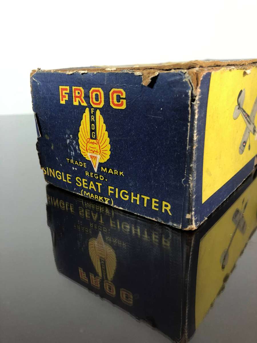 Vintage 1950s FROG Mark V Airplane Toy in Original Box